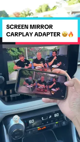 The cheapest and easiest way to screen mirror! #carplay #wirelesscarplay #caraccessories #tiktokshopcybermonday #tiktokshopblackfriday 
