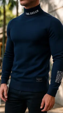 Men's Letter Print Stand Colla #OOTD#tiktokshop#womenfashion#fyp#fashiontiktok