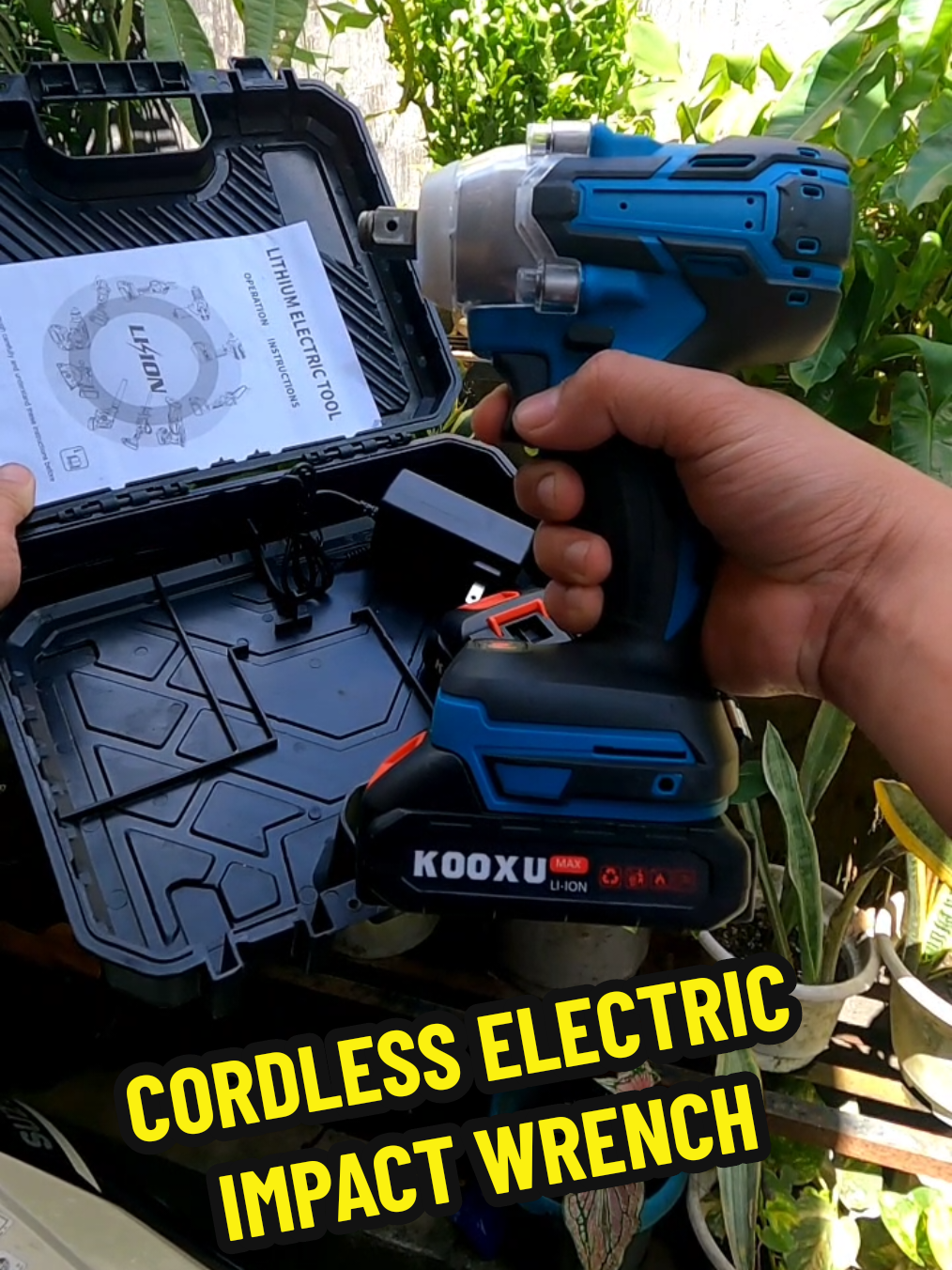 CORDLESS ELECTRIC IMPACT WRENCH 