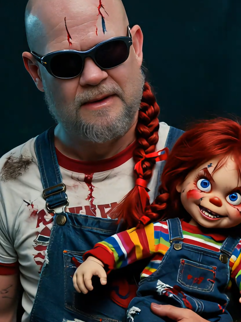 Awesome Chucky effect Happy Halloween!! 🎃🎃👻