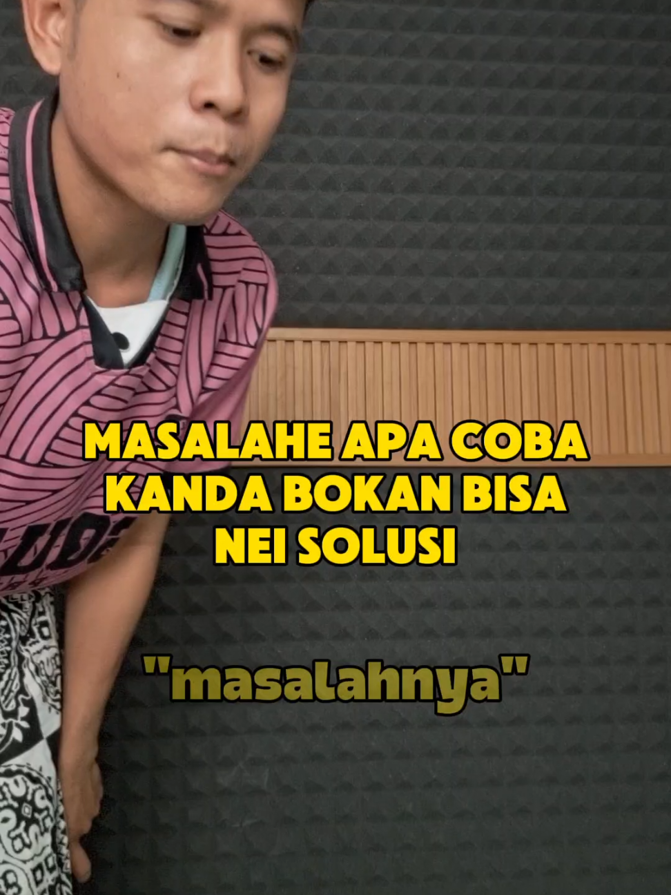ora kabeh masalahe wong bisa ditangani gening koen wa🙏 coba ya ari ana wong curhat masalah duit, ari nyong ta suka kabur ora ngrungokna, makane aja sok sok an pan nei solusi. kecuali ari koen konglomerat ta ora masalah. #foryoupage #arulngapak #fakesituation 