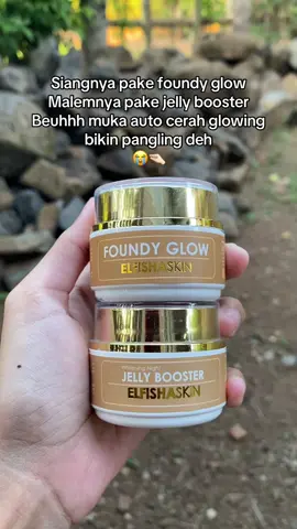 Bener” gong bgt , mana murce lagi 😭 yuk cobain sekarang #foundyglow #elfishaskin #foundyglowviral #jellybooster #glowing #daycream #creammalam #fyp #pageforyou 