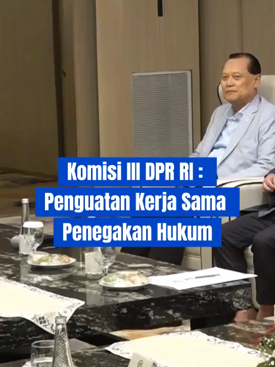 Komisi III DPR RI mendukung penguatan kerja sama penegakan hukum. #berita #beritatiktok #dpr #dprri #fyp