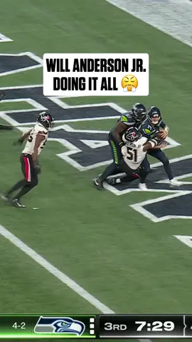 sack, forced fumble, fumble recovery, and a touchdown all on one play 😳 #nfl #willandersonjr #houstontexans