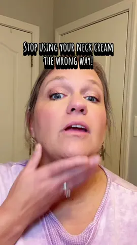 I have been doing it wrong the whole time - this made so much sense to me! If you’re looking for a product to help you get rid of that loose, crepey skin, try the tighten and lift neck cream from GoPure #gopure #tightenandliftneckcream #neckcream #tiktokshopblackfriday #tiktokshopcybermonday 