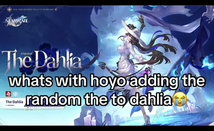 the dahlia..dahlia from genshin youve been ended #hsr #HonkaiStarRail #hsrcreators #dahlia #fyp 