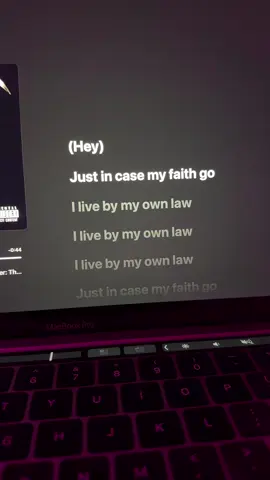 Pray For Me - The Weeknd & Kendrick Lamar #applemusic #macbook #lyrics #fyp #song 