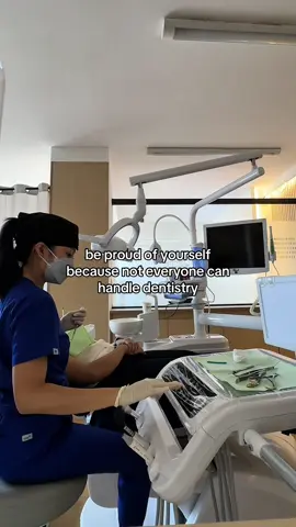 the back ache and the possible carpal tunnel syndrome jk but tbh, dentistry is hard 😵‍💫 the physical exhaustion, the business side, crazy cases, patient management, etc..  so if you’re a studentista or already a dmd, be proud of yourself 🫶 laban lang #dentist #dentistrylife #dentalstudent #dentistry 