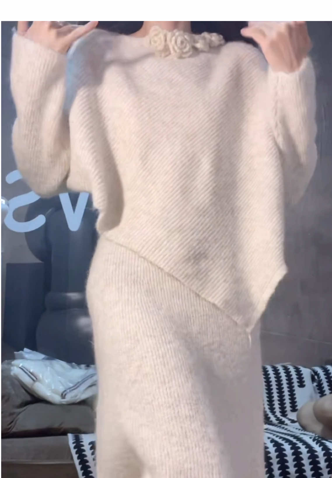 Gợi ý set đầm thu đông sang chảnh#myoutfit #vaylen #vayni #aokieu #xuhuong 