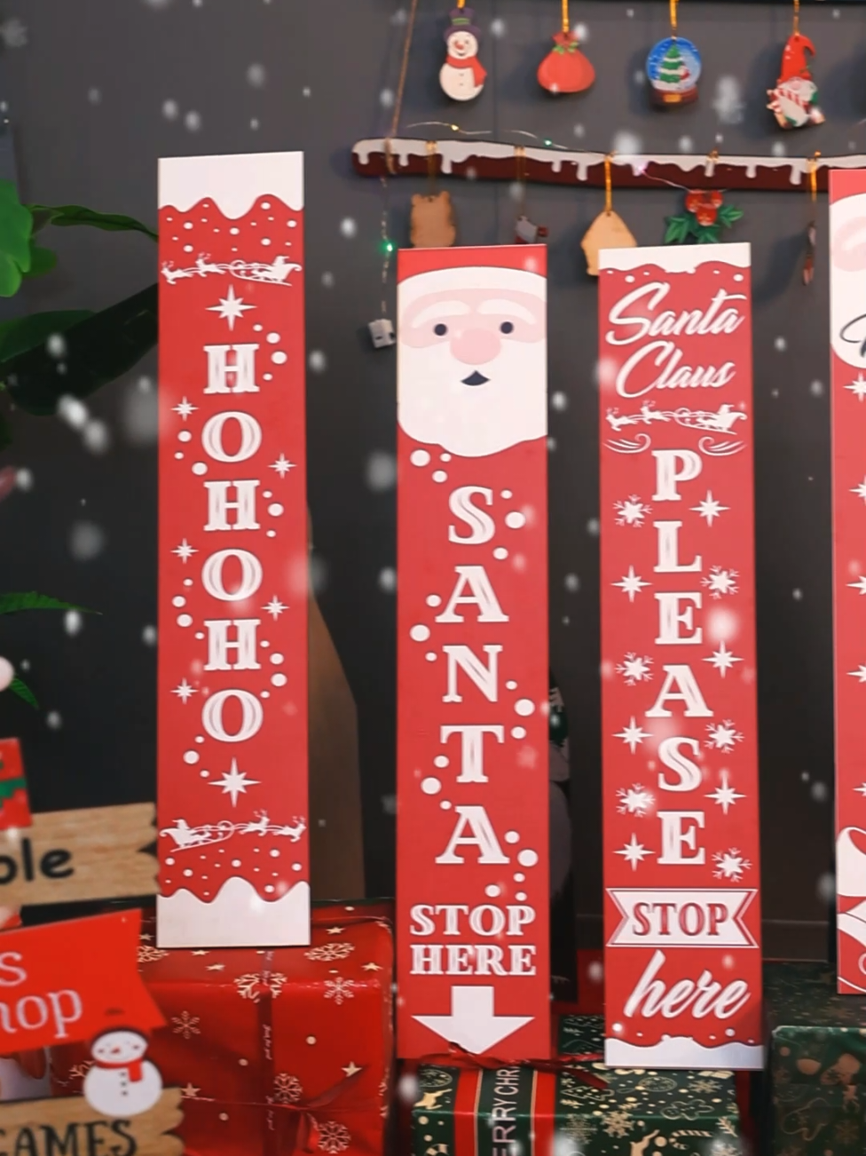 5 tấm dựng cửa trang trí noel  #merrychristmas #trangtrigiangsinh 