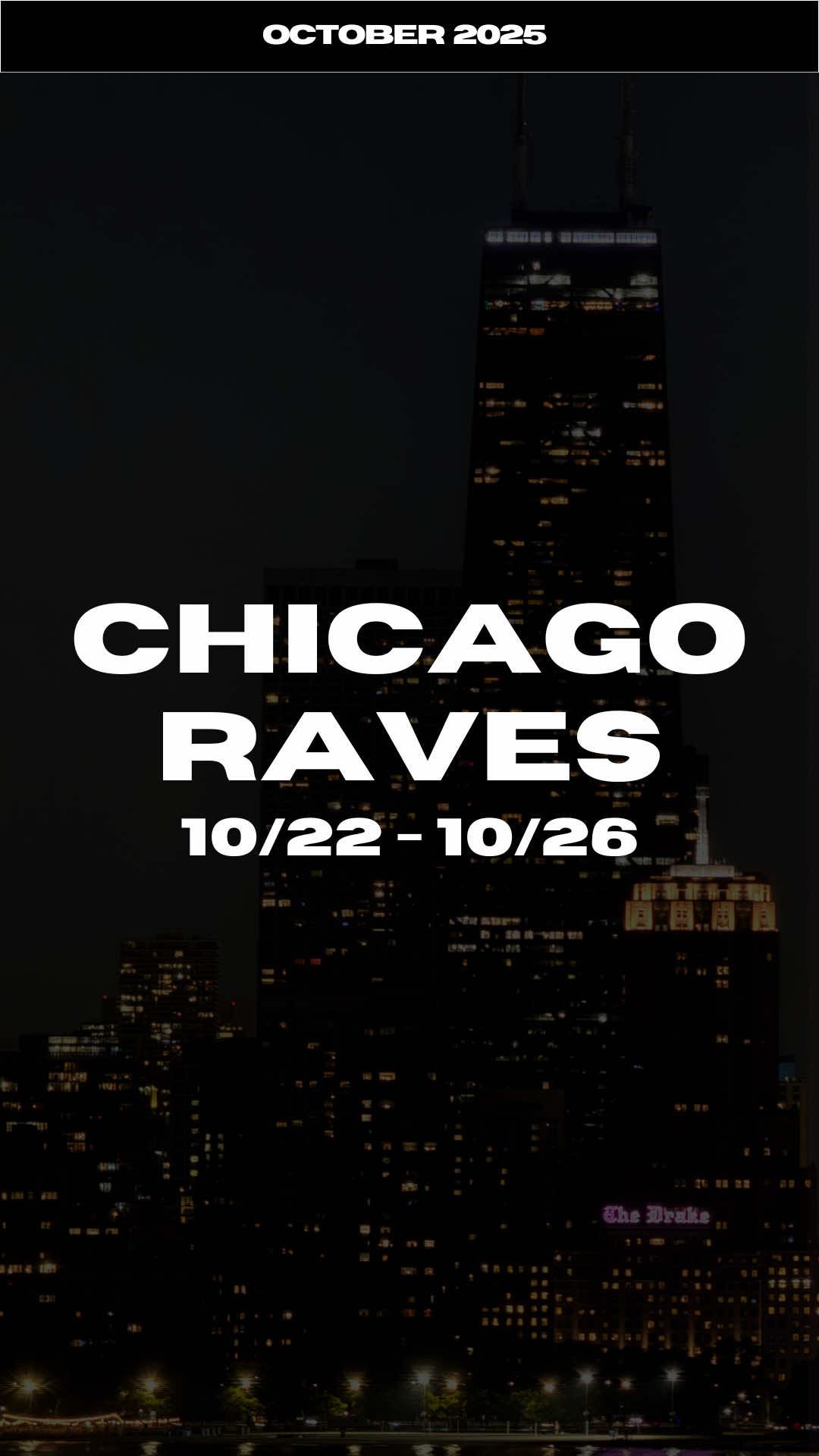 save this for the weekend 10/22-10/26 ⤵️🍄 wednesday (10/22) 🎵 intimate house sessions at masada / 21+  🎵 sweat the technique at podlasie club / 21+ thursday (10/23) 🎵 arika at podlasie club / 21+ 🎵 research & development at the whistler / 21+ 🎵 party called tribe at penny whistle/ 21+ 🎵 house heaven at the point / 21+ friday (10/24) 🎵 hugel at radius / 21+ 🎵 kirk at area code / 21+ 🎵 lake hills at smoke & mirrors / 21+ 🎵 nala at spybar / 21+ 🎵 benny banassi at tao / 21+ 🎵 laszewo at concord hall / 18+  🎵 dave summer at sound bar / 21+ 🎵 alex wann + notre dame at prysm / 21+ 🎵 house of habits masquerade at baseline / 21+ 🎵 lewis’s burger rave at the point / 21+ 🎵 horse meat disco at smart bar / 21+ saturday (10/25) 🎵 dimitri vegas at radius / 18+ 🎵 devil in the white city at dusable roundhouse / 21+ 🎵 laszewo at concord / 18+ 🎵 hills at spybar / 21+ 🎵 sota at chop shop / 18+ 🎵 riot ten at ramova theatre / 18+ 🎵 chmura at the point / 21+ 🎵 kasra v at podlasie club / 21+ 🎵 bounce dmen tap / 21+ 🎵 young franco at smoke & mirrors / 21+ 🎵 gentlemens club at sound bar / 21+ 🎵 blood rave at charlie’s chicago / 21+ 🎵 wade + shaded at prysm / 21+ 🎵 sluts party at never have I ever / 21+ 🎵 mictlan satan’s cabinet of horrors / 21+ 🎵 mad productions hardcore halloween / all ages 🎵 dj fox at smart bar / 21+ sunday (10/26) 🎵 magikiss day party at masada / 21+ 🎵 sundown sundaze at prysm / 21+ 🎵 ines at podlasie club / 21+ 🎵 delamota presents electric gardens / 18+ 🎵 smartbar presents queen / 21+ Head to my last post on insta If you want the chance to win tickets for devil in the white city :3 But comment what shows are on your list for the weekend 🤓 #chicagoedm #houseofjandra #ravescene #chicagohousemusic #chicagotechno #chicagobassmusic #thingstodochicago #chicagothingstodo #weekendinchicago #chicagoevents #chicagohalloween #halloweenevents #chicagorave 