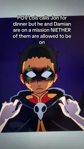 “Damian’s the menace of the duo” I raise that they’re both menaces #dccomics #dc #supersons #robin #superboy 