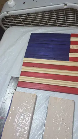 I recently spent my time gluing together wooden flags 🇺🇸. The flags will be donated to a wonderful group dedicated to supporting our veterans 💪. I am truly honored to be able to help create these symbols of appreciation 🙏. Each flag represents a token of gratitude for their service and sacrifice 🎖️. I hope these flags bring a smile and a sense of pride to those who have served our country. It is a small gesture, but I hope it shows how much we care about the veterans. #supportourtroops #veteransupport #handmade #givingback #americanflag  If you're interested in owning a wooden flag or have a project in mind, let's chat! I love creating custom pieces. Each flag is made out of reclaimed wood. Feel free to reach out and let me know what you're thinking!   neverlosefaith blessed  thankyoulord .