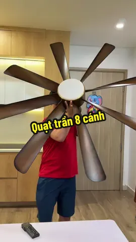 Quạt trần 8 cánh #quattran #xuhuong #nhanuytin88 