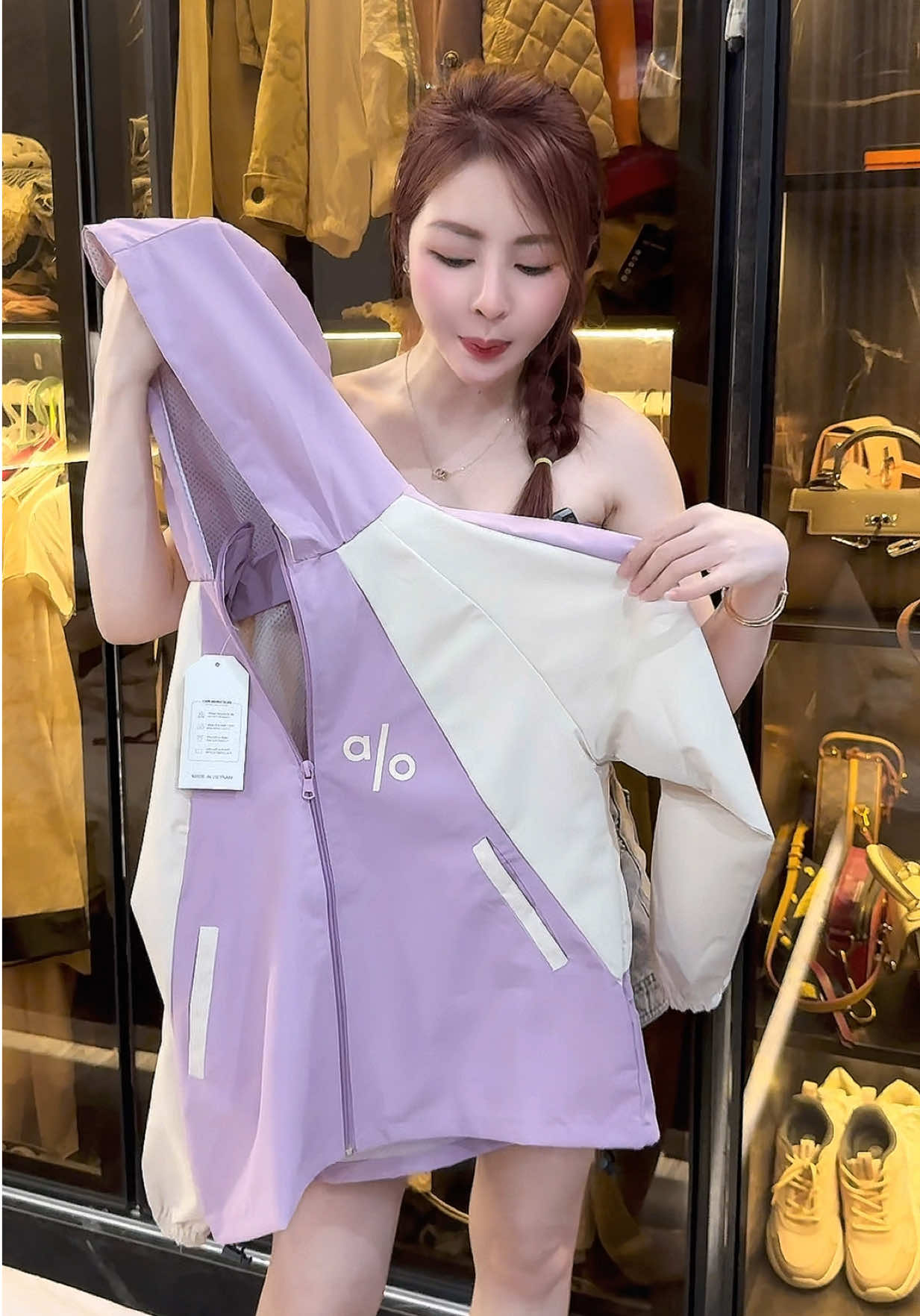 Áo gió vừa rẻ vừa đẹp nè các mẹ ☺️☺️#thơitrangtreem #xuhuongtiktok  @mesubeo89 