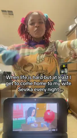 In tomodachi life but IDC😹just wait until the new game comes out #tomodachilife #sevika #arcane #sevikaarcane #relatable 