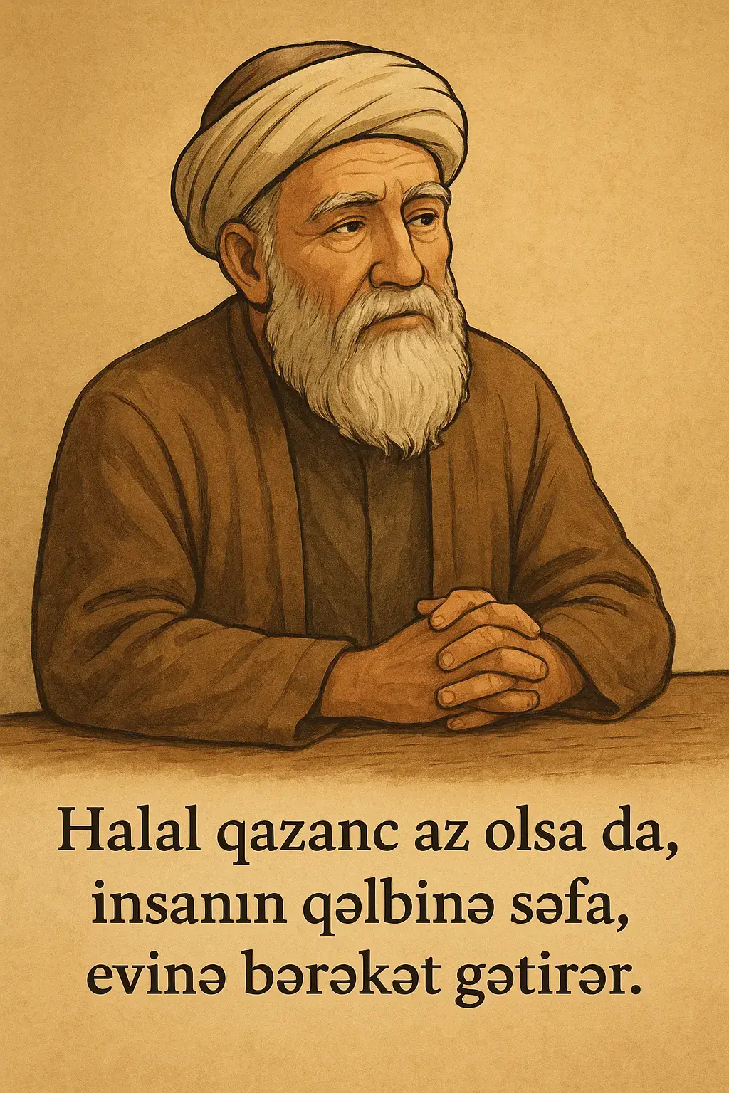“Halal qazanc az olsa da, insanın qəlbinə səfa, evinə bərəkət gətirər.” #azerbaijan #TurkeyAzerbaijan #ViralZihin #spinboostaz #kesfetdeyiz 