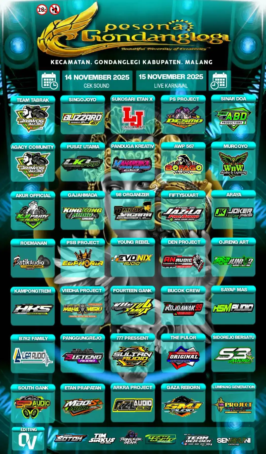 #gondanglegi #malang #karnaval #sound #horegjawatimur 