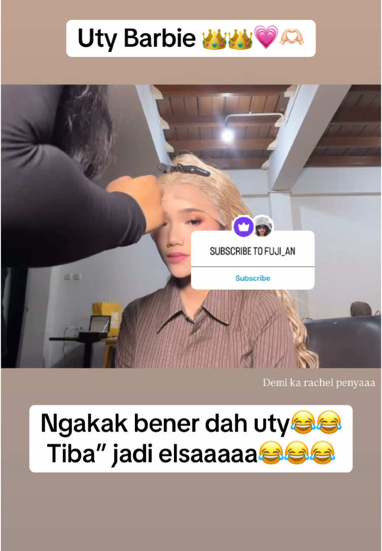 Ngakak sumpah😭😭😭😂#fuji #fujian #fujiantiutami #rachelvennya #fujiantiutamiputri #elsa #fujiian #ngakakkocak #lucu #viralvideo #viraltiktok #masukberanda #fypviralシ 