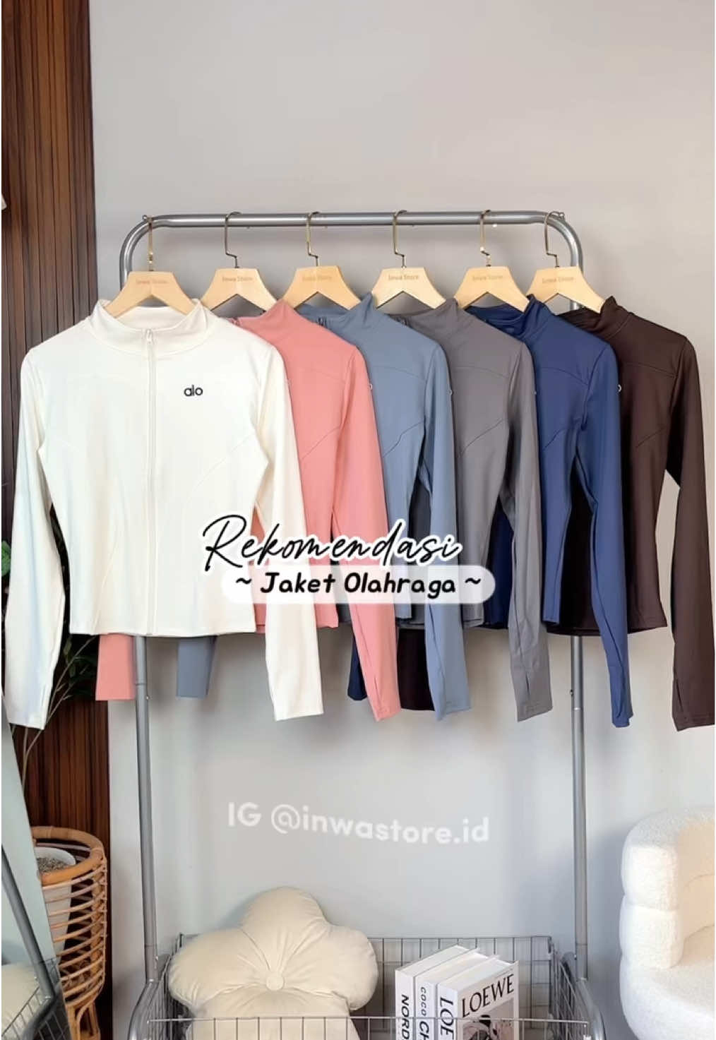 Outfit olahraga ready banyak di toko Inwa Store, 📍Parepare, Jl. Andi Makkasau, no. 175, perempatan lampu merah lahalede #outfitolahraga #bajuolahragawanita #jaketslimfitwanita #bajuolahragamuslimah #parepare 