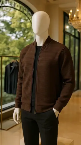 Furiex - Jaket pria otoman premium Jaket bomber polos tekstur garis-garis bahan knitt #jaketmurah #jaketbomber #jaketpria #jaketviral #fypage 