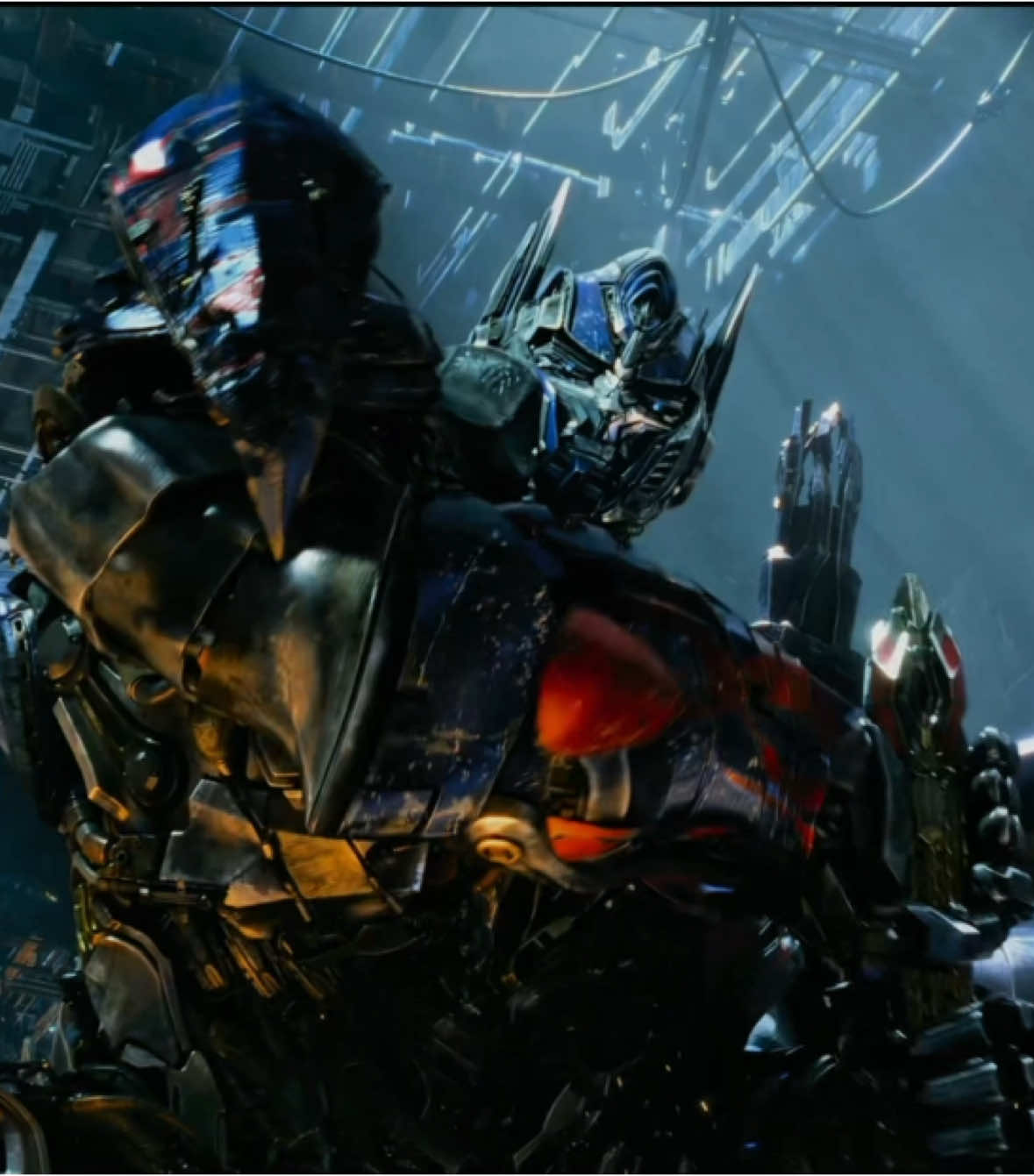 One Shall Stand, One Shall Fall. #optimusprime #petercullen #autobots #transformers 