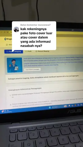 Membalas @menowww7 Pengisian perjanjian magang dan nomor rekening Maganghub #maganghub #maganghubkemenaker #magang #magangnasional 