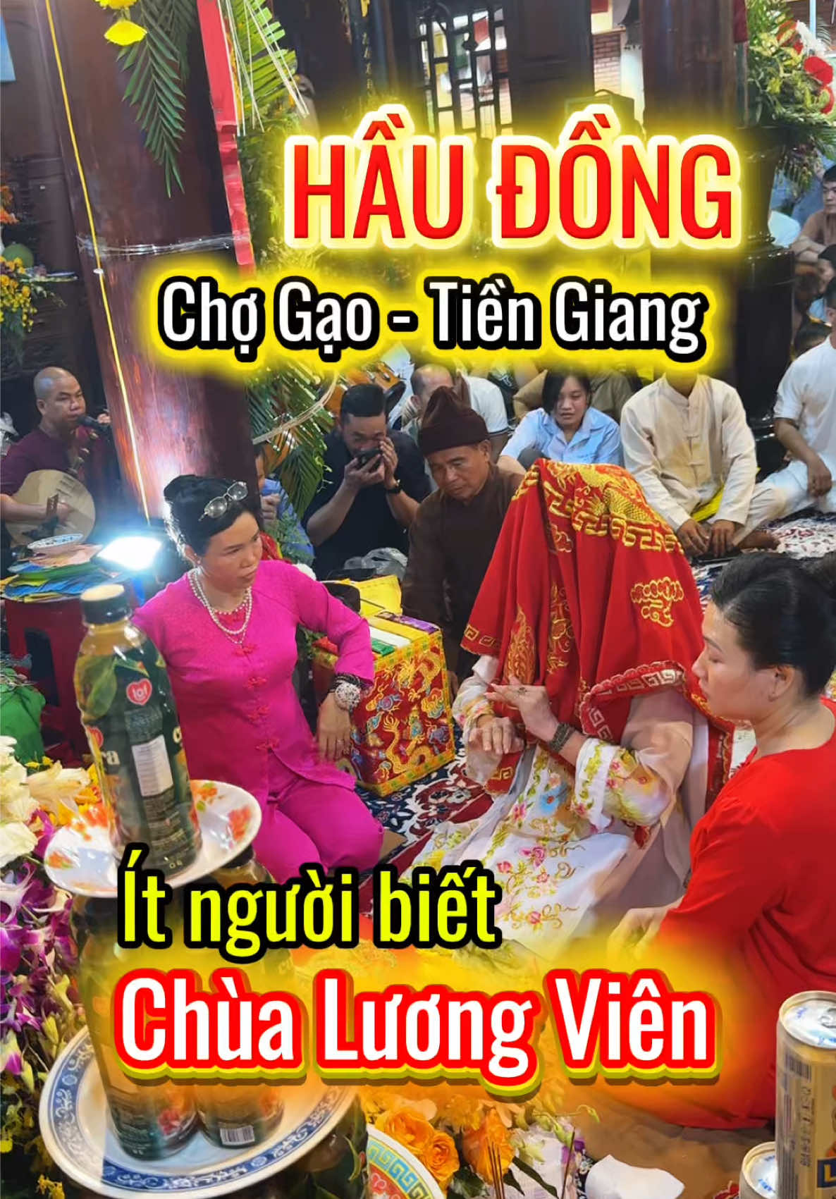 1 Ngôi Chùa thường xuyên tổ chức Hầu Đồng tại Tiền Giang bạn đã biết chưa? Cùng Po khám phá nhé - Chùa Lương Viên tại Chợ Gạo - Tiền Giang #potimbinhyen #khampha #tamlinh #phatphap #haudong 