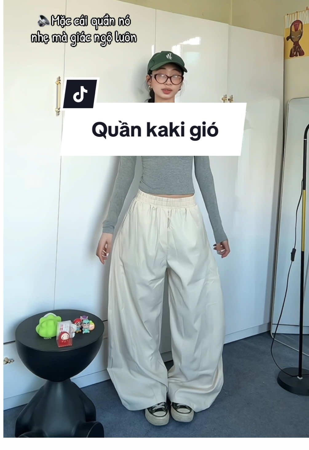 Quần kaki gió siêu nhẹ #thodankhoaitay #quanongrong #quanongcong 
