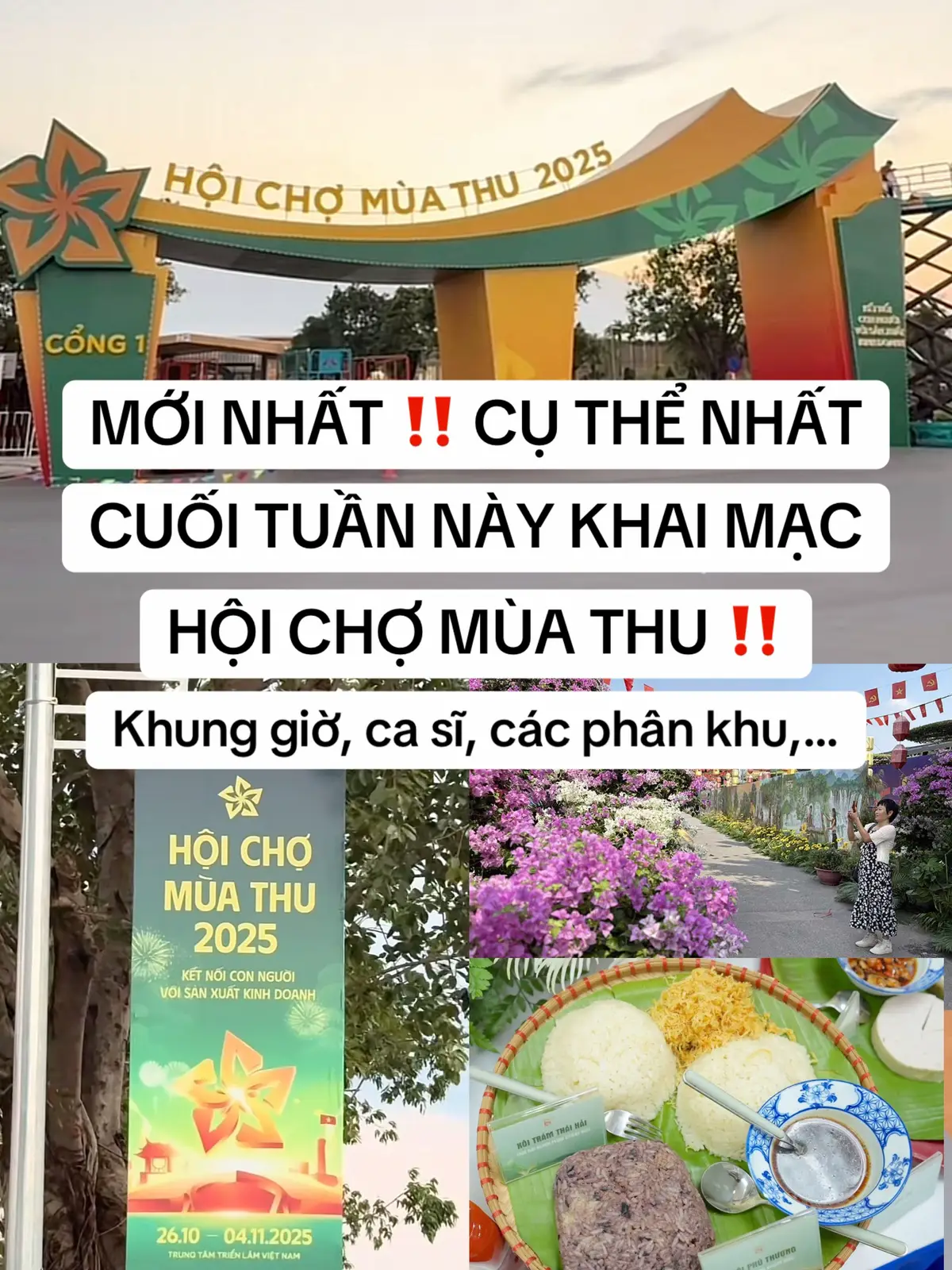 CHUẨN BỊ ĐI HỘI CHỢ MÙA THU 2025 #muathuhanoi #hoichomuathu #trungtamtrienlamvietnam #vec #thuhanoi 