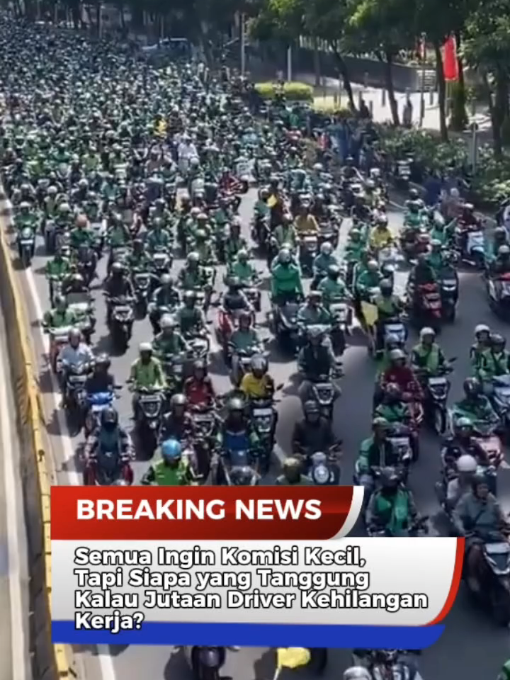 Siapa Yang Akan Tanggung Jawab Kalau Jutaan Driver Kehilangan Pekerjaan?😭🔥🥹 #fypage #xyzbca #tiktoktainment #virall #pejuang #driver #ojekonline #ojol #grab #ojek #komisi
