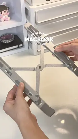 giá đỡ laptop - món đồ không thể thiếu cho người sd laptop nhiều #giadolaptop #macbook #xuhuong #fpy #giadomaytinh 