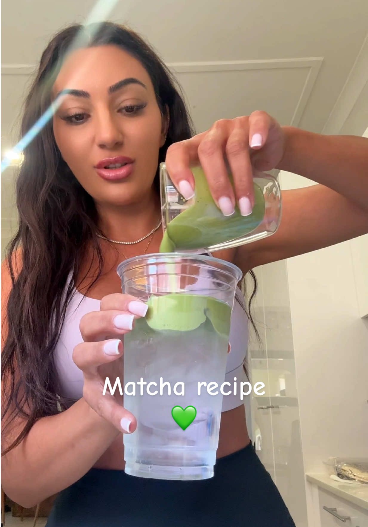 Would you try this? 💚 #matcha #matchatok #dailyvlog #mumof3 #dayinthelife 
