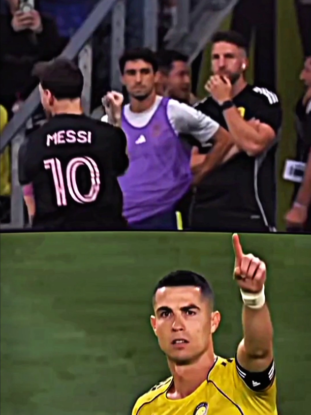 Umur boleh udah pada tua tapi era mereka bedua belum habis 🥶🔥🐐 #messi #ronaldo #goat #hymmftlm #fyp 