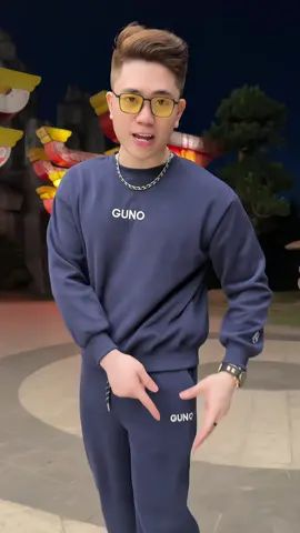 GUNO-Bộ quần áo NỈ NAM NỮ GUNO