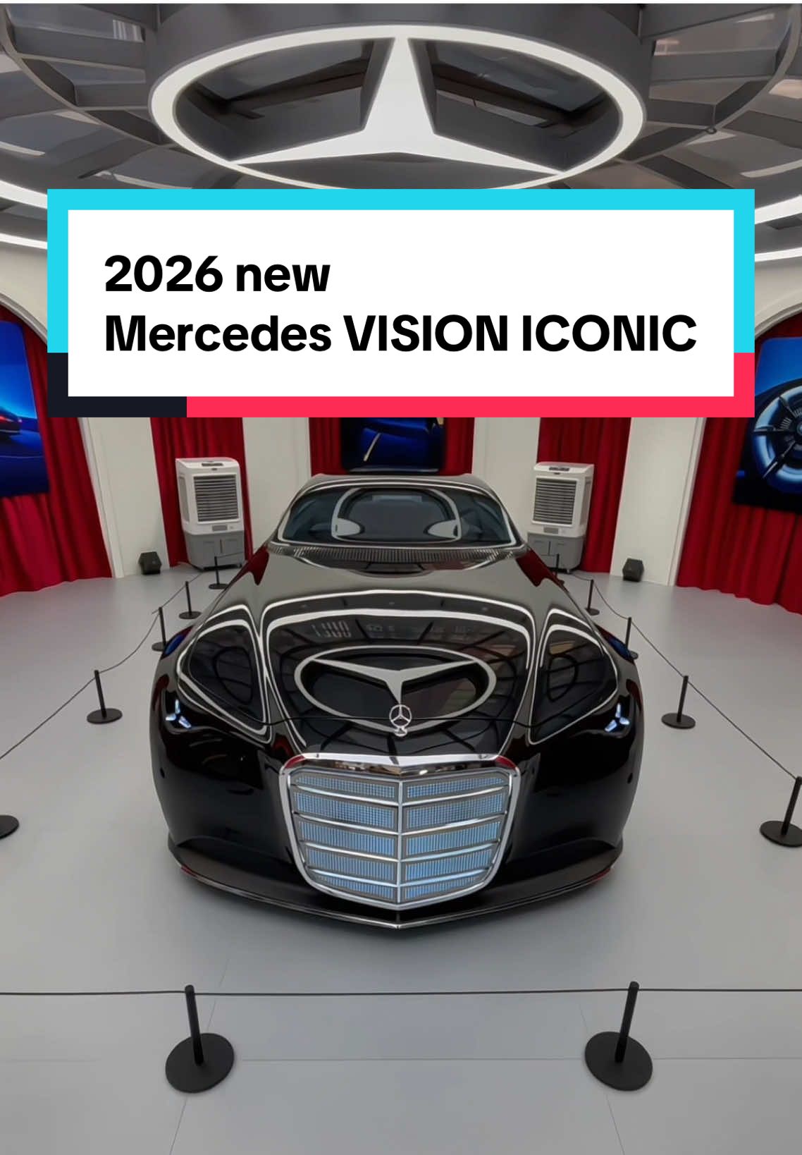 🔥Rate 1-10 for the all new Mercedes VISION ICONIC #mercedesbenz #visioniconic #mercedesvisioniconic #mbusa #fyp 