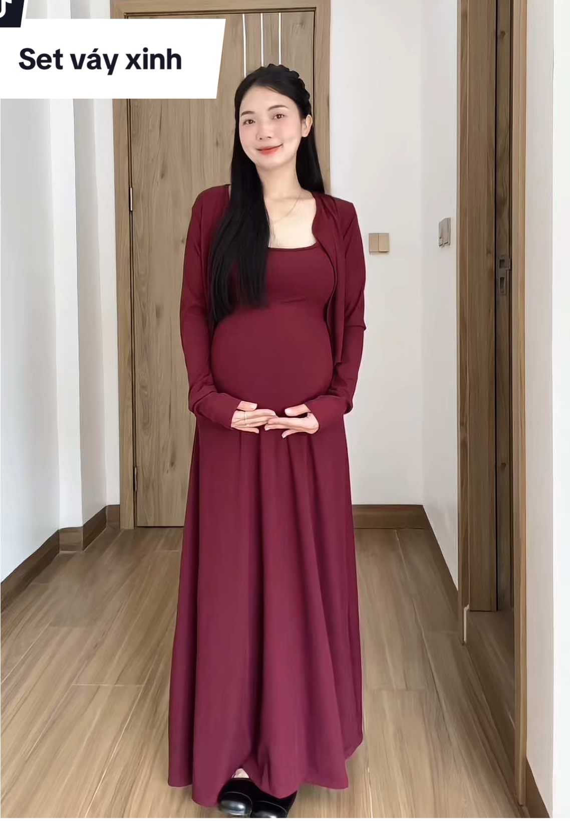 Đẹp mà rẻ k săn thì hơi phí nha #mebau #thoitrangbau #setvayxinh #setvayxinh #setaovay 