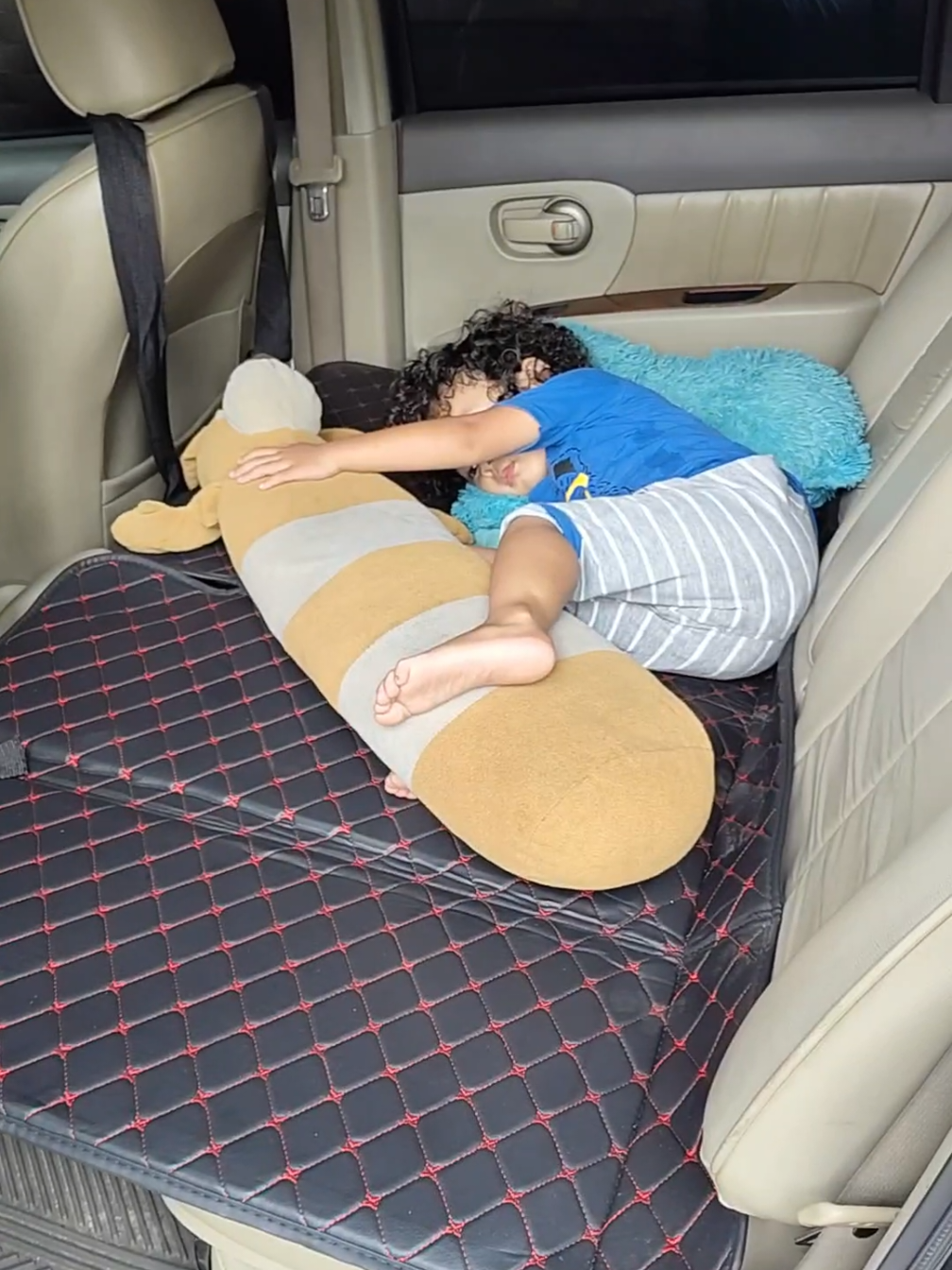 Kasur mobil praktis mudah di bawa #kasurmobil 