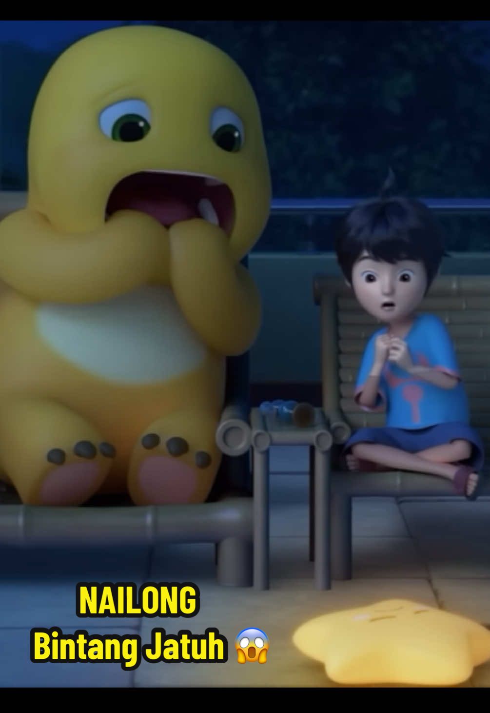 NAILONG Bintang Hilang dari Langit ⭐️😱#nailong #dinokuning #shortmovie #shortstory 