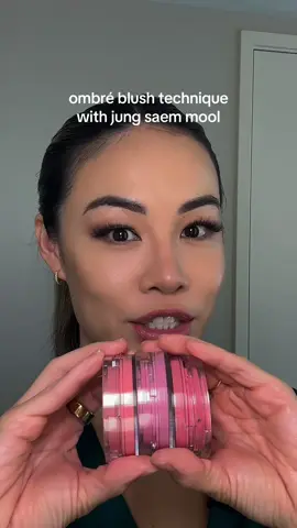 These @JUNGSAEMMOOL compact blushes are beginner friendly and blend so well for juicy, dewy cheeks!! #kbeauty #skincaremakeup 