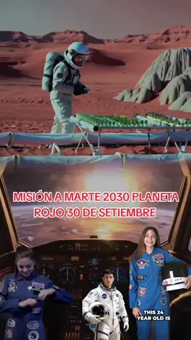 #CapCut  Alissa Carson viajará a Marte 🪐🌑 y sería la primera mujer en llegar a planeta rojo con sólo 24 años #universo #marte allisa Carson no viajará solo si no será una de las mujeres que dijera a los demas #mund 