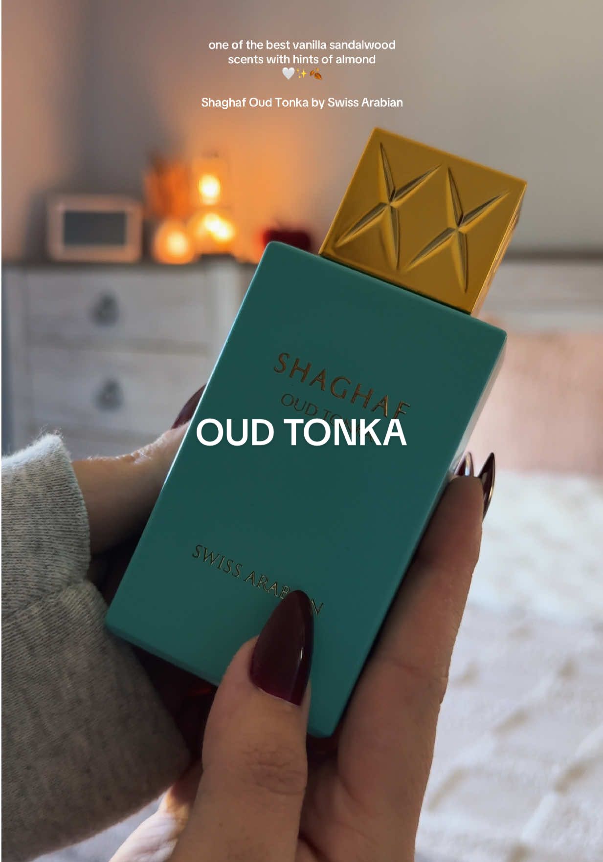 Smells like a cozy, sexxxyy, romantic dream. ✨ #fragrancetiktok #tiktokshopblackfriday #shaghafoud #breanacampos #unisexfragrance 