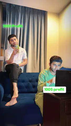 Who’s the Smarter Trader?📉🥺 #smarttrader #khatirafridi10 #trading #traderslife #foryou @🤑 Smart Trader 🦅 @😎 CRYPTO KING 🤑 