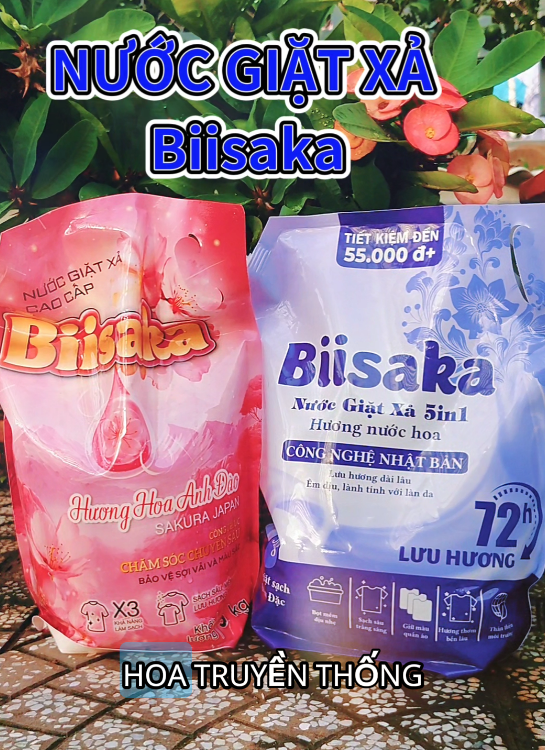 Nước giặt xả hương nước hoa Biisaka, công nghệ nhật bản lưu hương 72h. #dogiadung #nuocgiatxa #nuocgiat #biisaka #xuhuong 