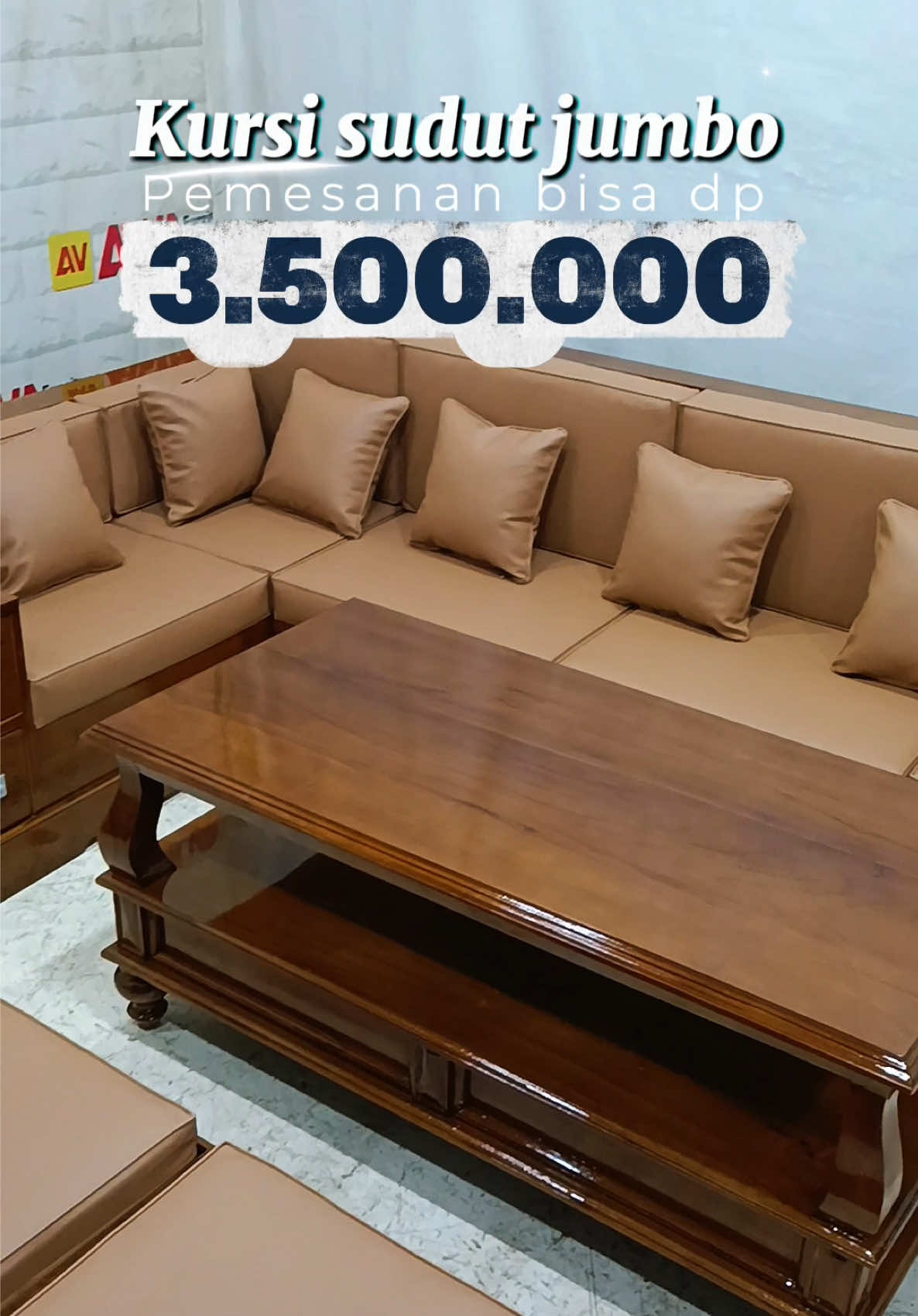 Kursi tamu minimalis sudut modern dimensi 170x300 bahan kayu jati tua tebak funishing walnut glosy bisa rikues warna hrg17jt pemesanan bisa dp 3.5jt#kursisudut #kursitamusudut #kursitamuminimalis #kursisudutminimalis #kursitamu 