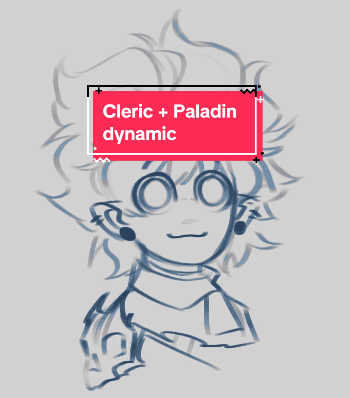 No thoughts behind those eyes…  [Lazy content]  -  -  -   Anyways HI HI!!  Here’s more art of the sillies  #dnd #dndcharacterart #dndcharacter #dndart #dnd5e #dndmemes #dndjokes #dndartist #dndartwork #dndmeme #dungeonsanddragons5e #dungeonsanddragonscharacter #dungeonsanddragonsart #dungeonsanddragonsmeme #meme #silly #paladin #cleric #clericstruggles #paladins #shitpost #shitposting #doodle #art #oc #originalcharcter #originalcharacterart #originalcharacterlore #ocart #ocartist #ocartwork #ocs #dndtiktok #dndtok #dndhumor #dndoc #dungeonsanddragonstiktok 