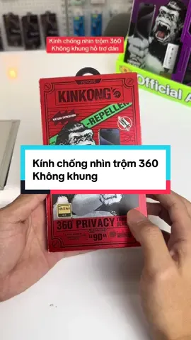 Kính chống nhìn trộm 360 không khung cho những bác nào biết tự dán WTP-089#qastore #kinhcuongluc #cuongluciphone #kinhchongnhintrom 