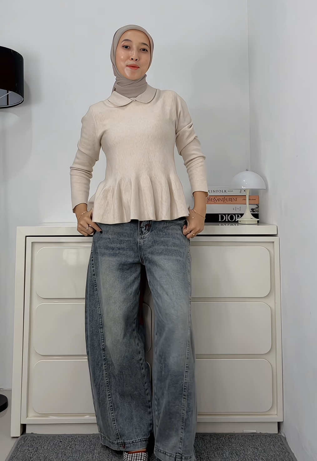 Knit rufflenya cantik paraah siihh ini 🫶🏻