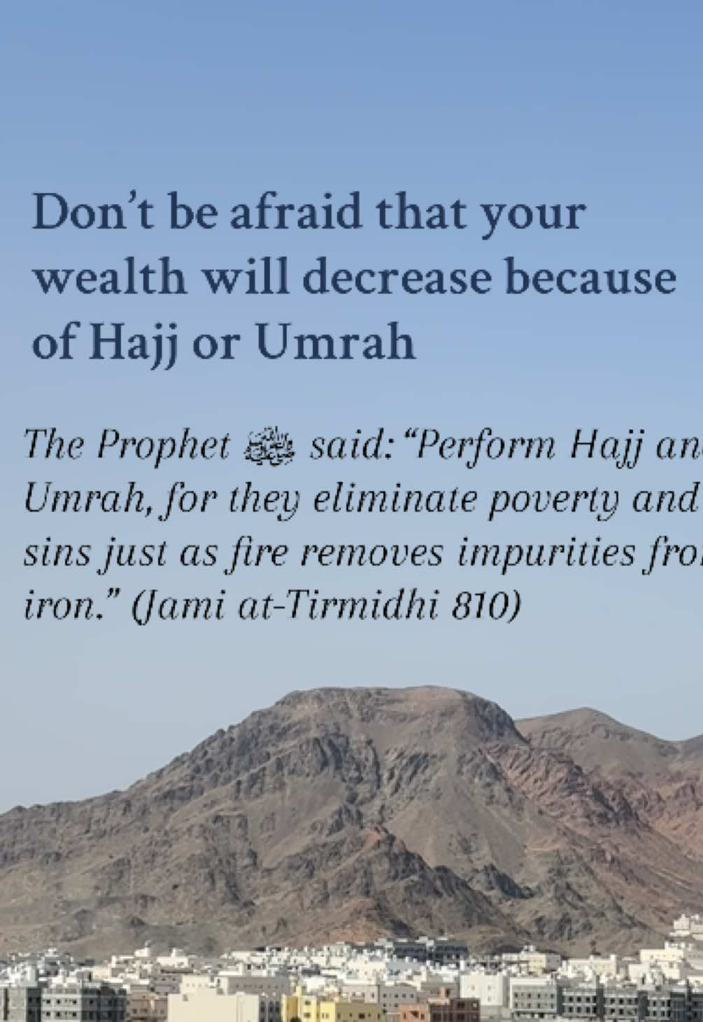 #umrah #hadithoftheday #selfreminder #selfreminderislamic #hajj