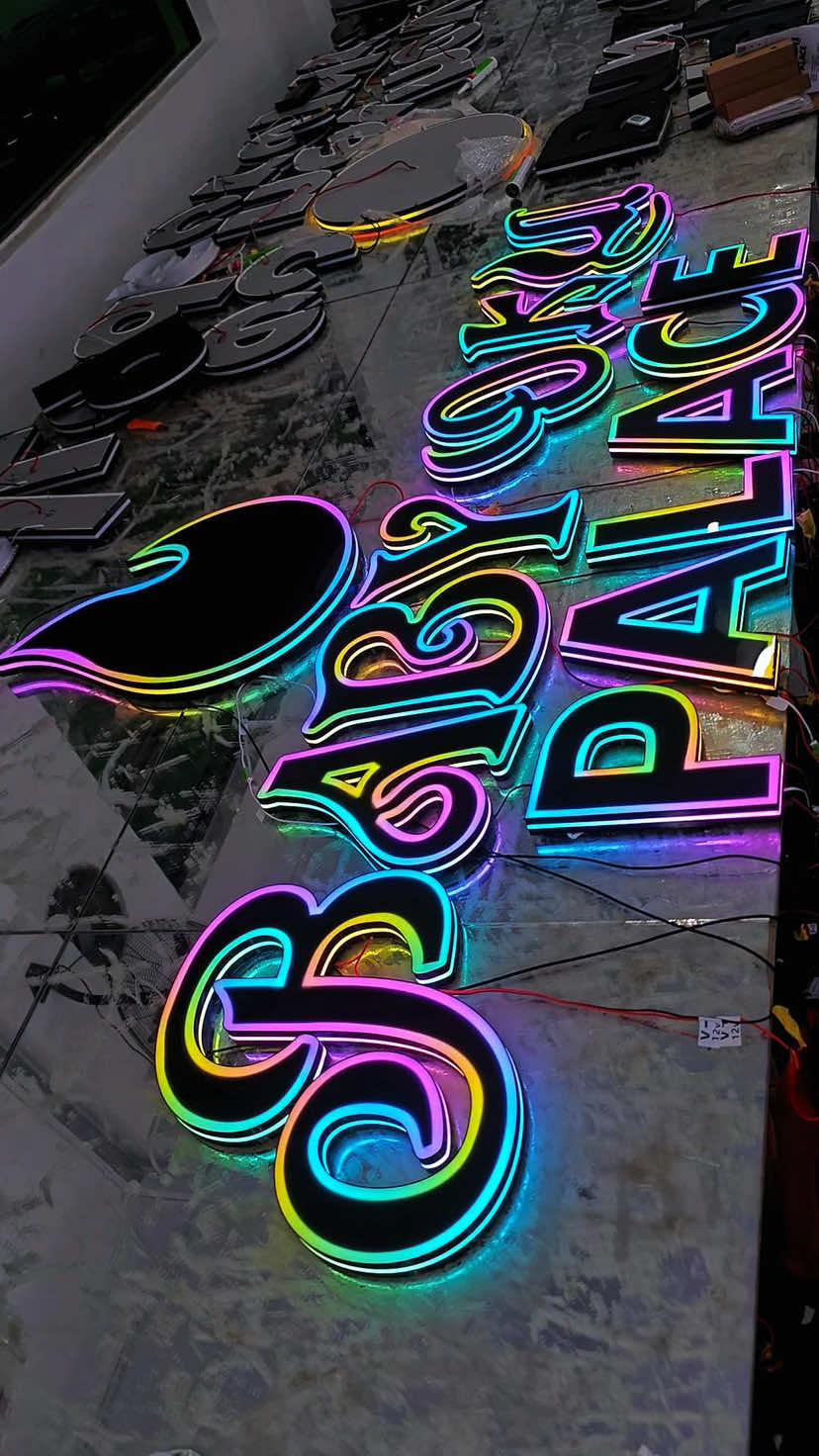 The Chinese technology I like the most!#ledsign#ledlight#signatur#neonlight